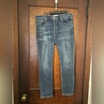 RE/DONE  High Rise Ankle Cropped Jeans Size 30 Photo 2