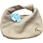 Grey Label Tan Woven Hobo Bag NWT Photo 0