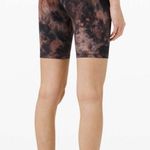 Lululemon Diamond Dye Biker Short Size 4 Athletic Running Yoga Athleisure Photo 0