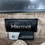 Marmot  Size 12 Khaki Tan Shorts Activewear‎ Active Athletic Athleisure Hiking Photo 4