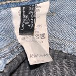 Annarita N🦎Textured Waist Flared Bottoms🌵 Blue Size 4 Photo 5