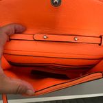 Rag and Bone  Orange Suede & Leather Chain Crossbody Wallet Bag Photo 6