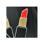 Lauren Moshi new  ✌︎︎ Deanna Lipstick Crystal Peace Fingers Dress ✌︎︎ Black XS Photo 13