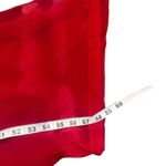 IvaNova Mini Backless Dress W/Rhinestones and Long Dramatic Sheer Sleeve Red 4 Photo 8