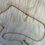 High heel red enamel faceted rhinestones necklace Photo 3