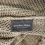 Wooden Ships  Open Front Cardigan Sweater Cotton Blend Open Knit Size XS / S Photo 8