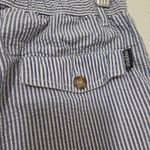 Chubbies  Classic Seersucker Striped Chino Shorts Women's Size Medium Blue White Photo 3