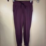Lululemon Ready to Rulu Cranberry Burgundy Purple Jogger Size 4 Stretchy Comfy Photo 1