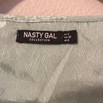Nasty Gal  seaform green blouse size 4 NWOT #6 Photo 5