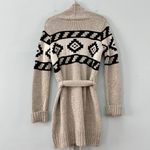 Levi's Knit Tie Gray Southwestern Wool Blend Cardigan Photo 5