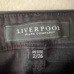 Liverpool Jeans Company Black Skinny Pants Petite 2/26 Photo 4