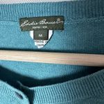Eddie Bauer Womens Cardigan Sweater Cashmere Blend Crew Neck Pockets Medium Photo 2