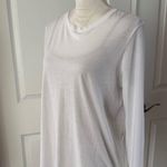 Vince  White Jersey Boatneck Long-Sleeve T-Shirt. Size L. MSRP $98 Photo 7
