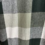 CJ Banks Dress Womens 18W Green Plaid Linen Cotton Blend Short Sleeve Pullover Photo 5