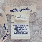 Ultra Pink NWT  long sleeve lace pullover top Photo 3