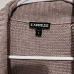 EXPRESS light brown cardigan size medium Photo 2