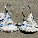 Tori Praver  Jagger Top Floral Smocked size L Photo 2