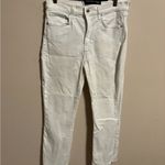 Veronica Beard Carly Kick-Flare High Rise Jeans White- Size 31 (12) Photo 4