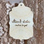 Altar'd State Romantic Lace Dress Boho Nude Tan Floral Long Sleeve Rauma Size S Photo 5