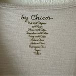 Chico's Chico tshirt with fringe and embroidered Photo 2