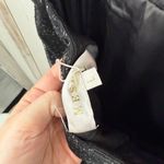 Meshki  Women’s Large Black Glitter Vneck Sequin Maxi Dress New Photo 2