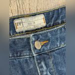 Free People  Patchwork Skinny Jeans Size 29 Daisy Haynes Crochet Lace Festival Photo 2