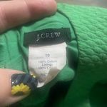 J.Crew  navy and green dress, size 10 Photo 3