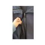 Sun Kim Whimsical Jacket Coat Women's Size Small Black Photo 6