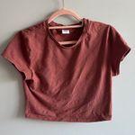 Aritzia red tna crop top Photo 0