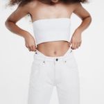ZARA White Jeans Photo 1