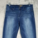 Lucky Brand Jeans Womens 6 28” Blue Dark Brooke Legging Jean Fading Whiskering Photo 3