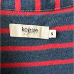 Kensie Women's red and blue Striped Knit Dress Multicolor Short Sleeve Size S Photo 2