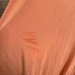 Volcom  Stonelight Clay Peach Orangey Racerback Midi Maxi Dress Med Flawed Photo 4