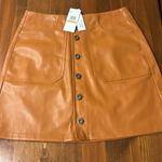 Jessica Simpson SKIRT PLEATHER BUTTON DOWN PKTS SIZE S NWT SEE DESCRIPTION Photo 9