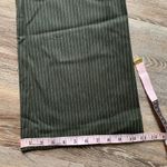 Theory Green Pinstripe Wool Blend Wide Leg Dress Pants 6 Photo 6