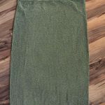 Cute Future Collective Olive Midi Pull On Skirt. Does not include top. Green Size L Photo 1