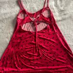 secret treasures  Red Chemise with Black Hearts Photo 1