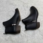 Lucky Brand  Black Ankle Boots Size 6 Photo 3