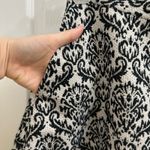 Gianni Bini  Skirt French Damask Warm Jacquard Pockets XS 2 Woven Aline Photo 2