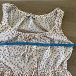 Madewell Shirred Drawstring Tank Top in Bright Buds size medium Photo 8