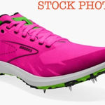 Brooks  Draft XC Unisex Spikes‎ Women's Size 7 Pink Glo/Green/Black Photo 0