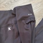  womens black Hurley H20-dry leggings size XS EUC Photo 2
