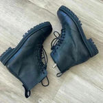 Jimmy Choo  Black Side Zip Biker Boot sz 35.5 Photo 1