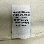 Habitat  Putty Grey Off White One Button Asymmetrical V Neck Slub Inserts Jacket Photo 11