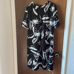 Saks 5th Avenue Adam Lippes feather print mini dress Photo 8