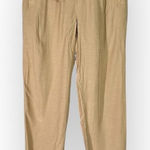 & Other Stories & Other Stories Pull-On Pants Women's 2 Beige Cropped Elastic Waist Drawstring Photo 0