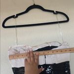 House Of CB  'Holly' Black Sequin Strapless Bow Maxi Dress NWOT‎ size S Photo 7