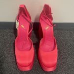 ZARA  Pink Chunky Heels Photo 1