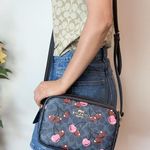 Coach NWT Jamie Camera Bag In Signature Canvas With Cherry Print Photo 6