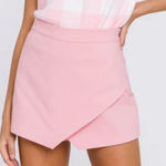 English Factory English‎ Factory Basic Wrap Skort Shorts Pink Zipper Accent Size S Photo 0